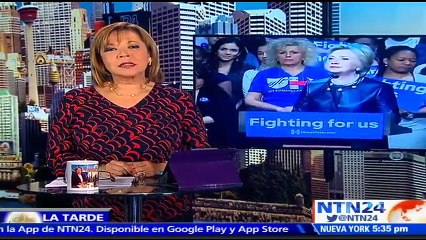 "Puede ser que Hillary Clinton ya haya generado suficiente distancia para ganar la Presidencia": analista político a NTN24