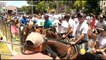 Cidade Alerta - Centenas de vaqueiros e pessoas que trabalham em vaquejadas  fazem protesto no centro da capital