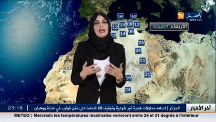 النشرة الجوية   أحوال الطقس ليوم الأربعاء 12 أكتوبر 2016