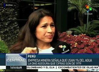 Perú: minería consume el doble de agua que el usado por la agricultura