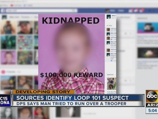 More information released about Loop 101 chase suspect