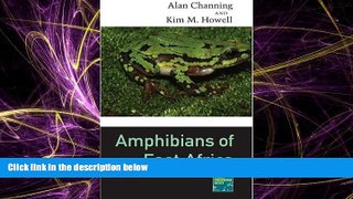 Choose Book Amphibians of East Africa