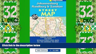 Big Deals  Street Map Johannesburg, Randburg   Sandton  Full Read Best Seller