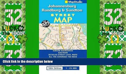 Big Deals  Street Map Johannesburg, Randburg   Sandton  Full Read Best Seller