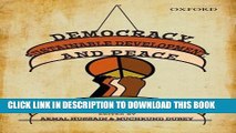 [Read PDF] Democracy, Sustainable Development, and Peace: New Perspectives on South Asia Download