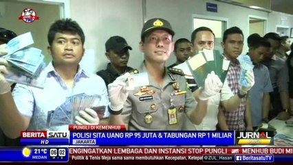 Polisi Sita Miliaran Rupiah dalam OTT di Kemenhub