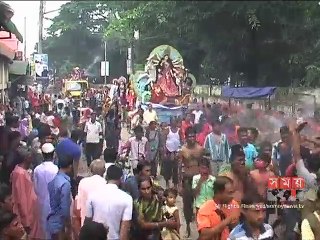 জামালপুরে প্রতিমা বিসর্জনের সময় পানিতে পড়ে নিখোঁজ ১