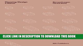 [PDF] Housing Design: A Manual Popular Colection