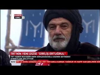 TRT Haber'in Diriliş 'Ertuğrul' setine ziyareti..
