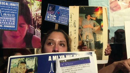 Argentinos marchan contra impunidad e inseguridad en el país