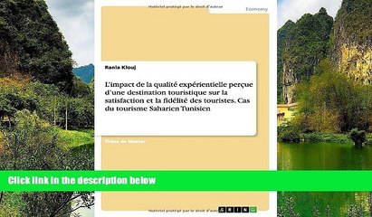 Must Have PDF  L impact de la qualitÃ© expÃ©rientielle perÃ§ue d une destination touristique sur