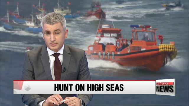 Search continues for two Chinese boats that sank Korean Coast Guard vessel