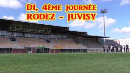 D1 (J4) RODEZ - JUVISY, Résumé et interviews