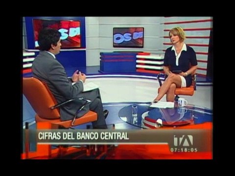Gerente general del Banco Central, Diego Martínez en los desayunos de 24