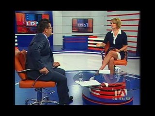 Gerente de TAME, Patricio Chávez en los desayunos de 24