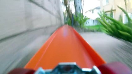 Go Pro attached to a Hot Wheels Car