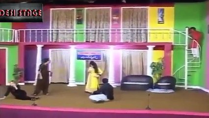 Zafri Khan and Khushboo best comedy new Punjabi stage drama 2016