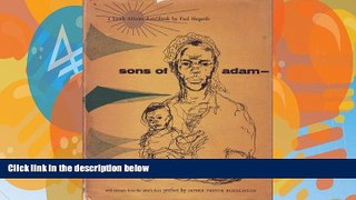 Big Deals  Sons of Adam : A Sketchbook of Southern Africa  Best Seller Books Best Seller