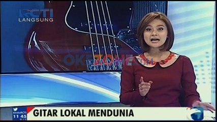 Pria Lulusan SMP Buat Gitar Akustik Internasional