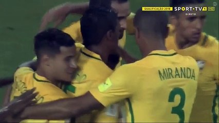 All Goals - Venezuela	0-2	Brazil 12.10.2016