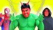 Hulk Becomes EVIL HULK! w- Spiderman Frozen Elsa Evil Devil Joker Venom! Superhero fun