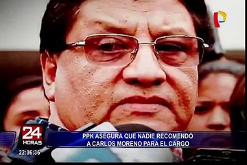 PPK se pronunció sobre denuncia contra Carlos Moreno