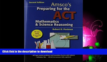 READ  Preparing for the ACT Mathematics   Science Reasoning - Student Edition FULL ONLINE