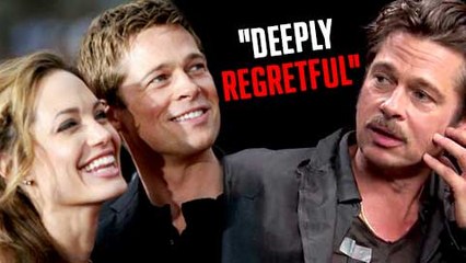 Brad Pitt "Deeply Regretful" For PUSHING Angelina Jolie To Divorce | Family Friend Says