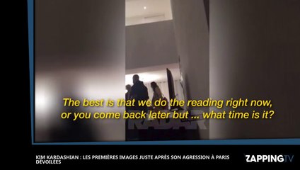 Kim Kardashian : Les premières images juste après son agression à Paris dévoilées