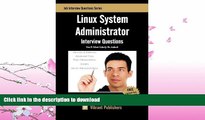 READ BOOK  Linux System Administrator Interview Questions You ll Most Likely Be Asked  GET PDF