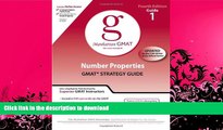 FAVORITE BOOK  Number Properties GMAT Strategy Guide, 4th Edition (Manhattan GMAT Preparation