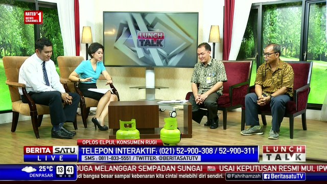 Lunch Talk: Oplos Elpiji, Konsumen Rugi