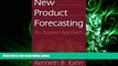 FAVORITE BOOK  New Product Forecasting: An Applied Approach