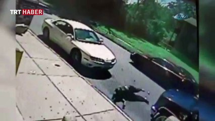 Trafik canavarının hedefi yaşlı adam oldu