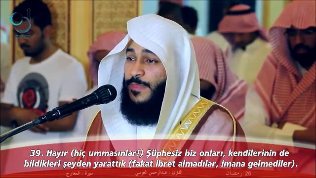 Mearic Suresi (36-44) Abdurrahman el Usi