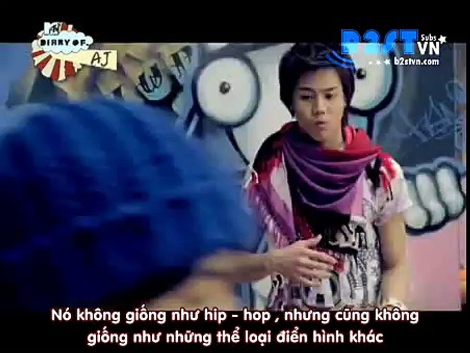 [VietSub] MTV diary of AJ - Ep.1 (1-2) [B2STVN.NET]