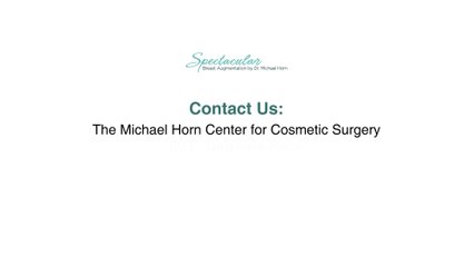 Aesthetic Breast Enhancement Improves The Size, Shape, And Contour Of Breasts