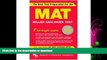 READ BOOK  MAT -- The Best Test Preparation for the Miller Analogies Test (Miller Analogies Test