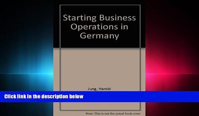 FULL ONLINE  Starting Business Operations in Germany
