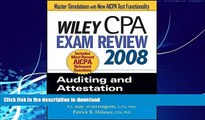 READ  Wiley CPA Exam Review 2008: Auditing and Attestation (Wiley CPA Examination Review: