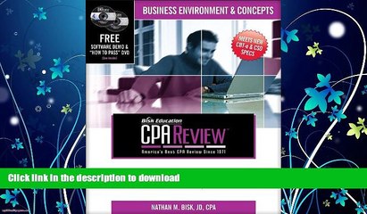 READ  Bisk CPA Review: Business Environment   Concepts - 40th Edition 2011 (Comprehensive CPA