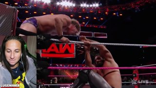 WWE Raw 10/10/16 Seth Rollins vs Jericho