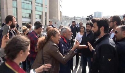 Dilek Doğan davasında adliye önünde arbede