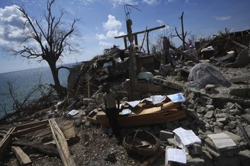 Risque de choléra à Haïti après le passage de l'ouragan Matthew