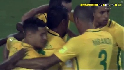 Venezuela 0-2 Brazil All Goals - 12.10.2016