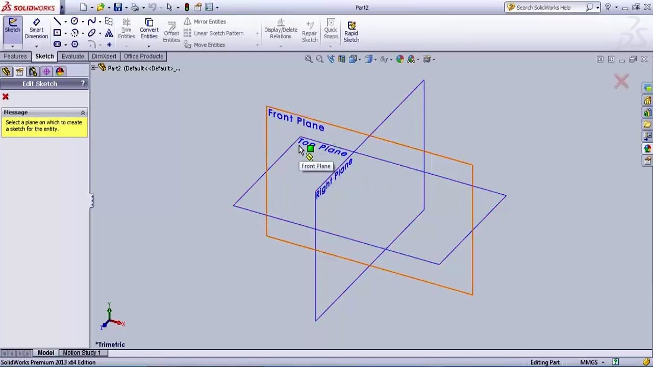 SolidWorks SQL (Sketcher Workbench)MVA