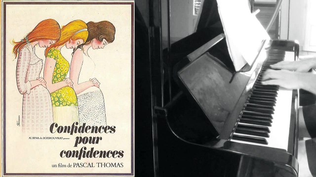 Vladimir Cosma - Confidences pour Confidences - Piano