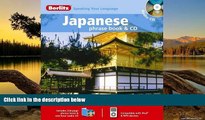 Big Deals  Berlitz Japanese Phrase Book   CD  Full Read Best Seller