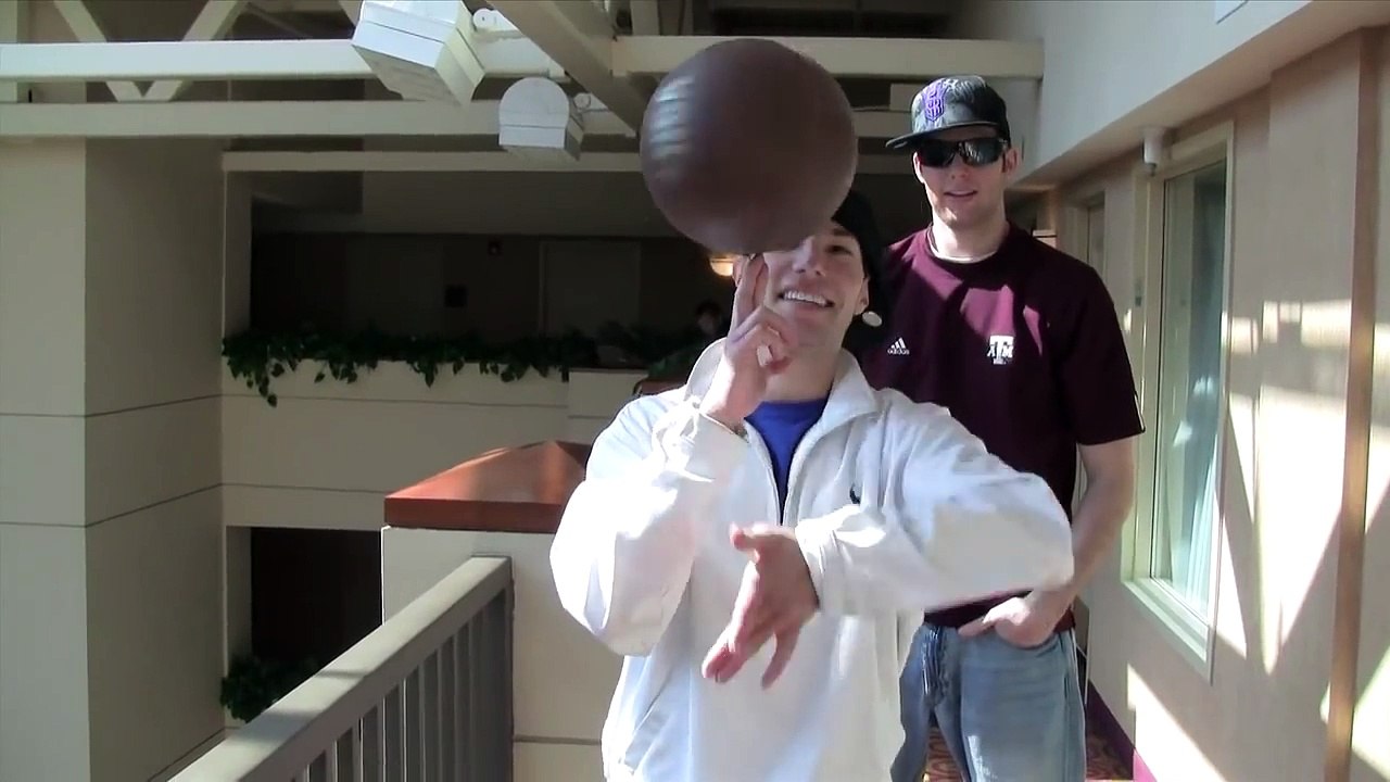 Hotel Drop Shot | Dude Perfect & Tyreke Evans 2