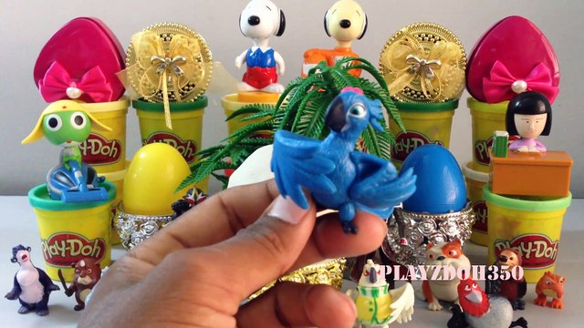 Ice Age,Rio 2,Masked Rider Kamen Rider,The Good Dinosaur,Hello Kitty,Play Doh Toys, Surprise Eggs Video
